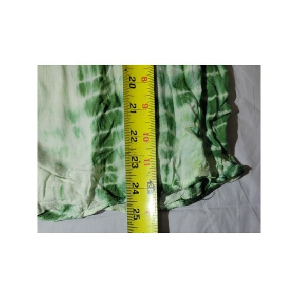 Bella Moda Green Size 1X Viscose Off the Shoulder Shirt Bohemian Fairy Rodeo - Picture 6 of 11